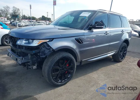 2021 Land Rover Range Rover Sport Hse Dynamic from USA, damaged, VIN SALWR2SE3MA770139